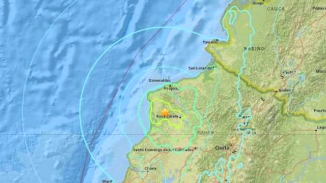 Al menos 18 réplicas tras terremoto de 6,8 grados en Ecuador