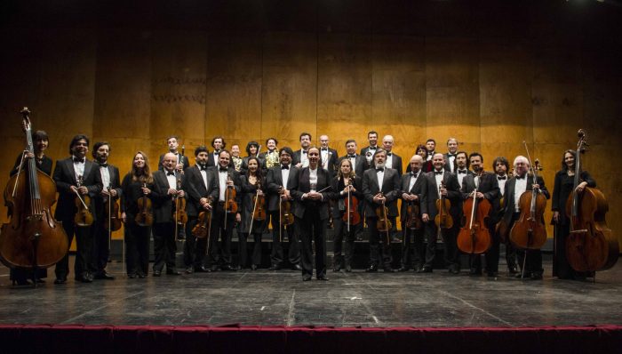 Concierto de la Orquesta de Cámara de Chile en Teatro Oriente, 12 de mayo