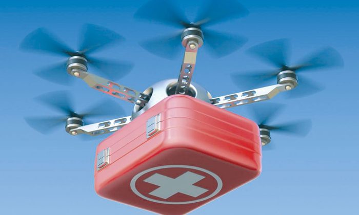 Drones para salvar vidas en África