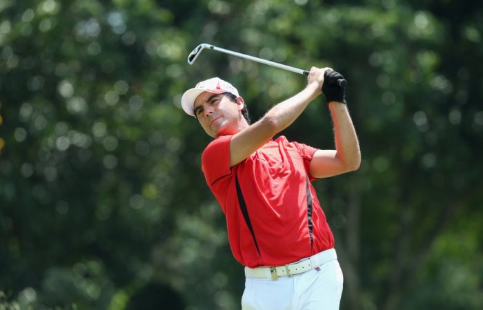 Golf: Felipe Aguilar queda segundo en el Abierto de China tras rasguñar el triunfo en la última ronda