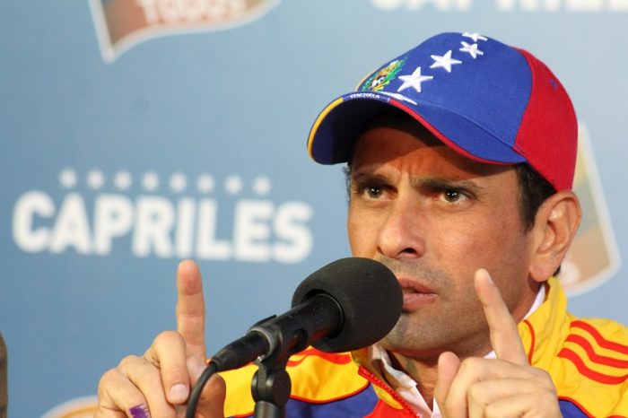 Henrique Capriles: «Un levantamiento militar está en el ambiente» en Venezuela