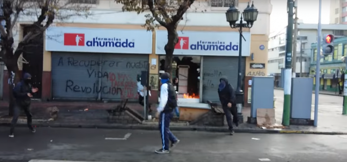 [VIDEO] Así empezó el incendio que provocó la muerte de Eduardo Lara en Valparaíso