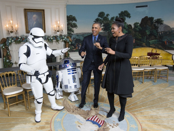 [VIDEO] El homenaje de los Obama en el Día Mundial de Star Wars