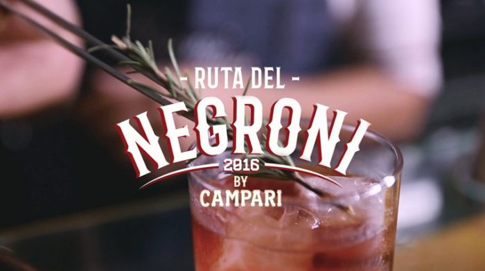 Ocho bartenders compiten con su mejor preparación en la Ruta del Negroni 2016