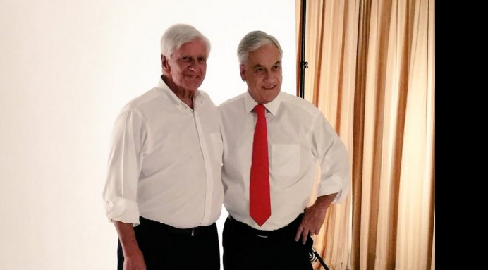 Piñera participa en sesión fotográfica con candidatos de Chile Vamos