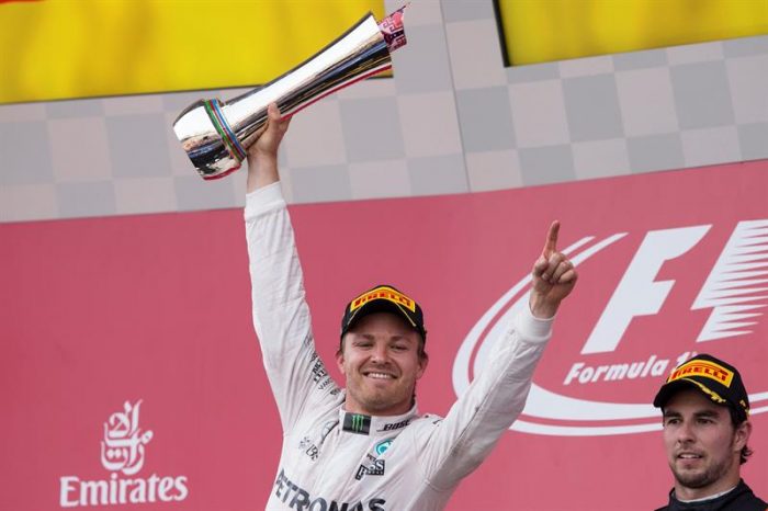 F1: Rosberg fortalece su liderato al ganar en el estreno de Baku