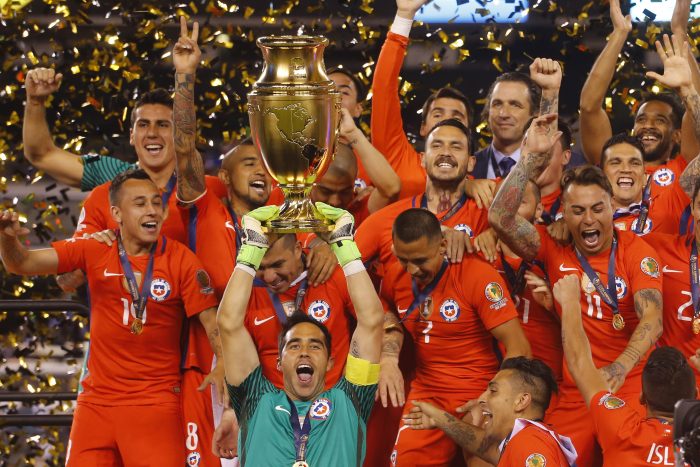 ¡Messi «decime» qué se siente!:  Chile bicampeón de la Copa América