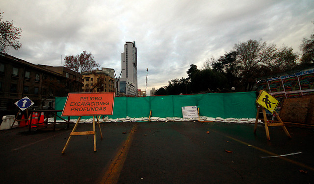 Tramo cortado de Av. Providencia reabriría el 5 de julio