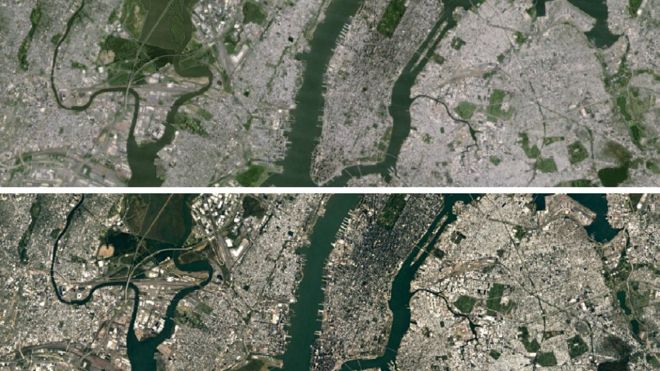 Los nuevos detalles que se pueden ver con la actualización de los mapas satelitales de Google