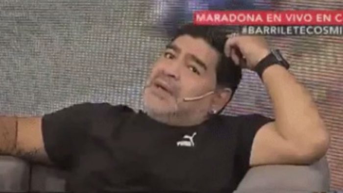 [VIDEO] Maradona le mete presión a la final: «Si no ganamos, que no vuelvan»