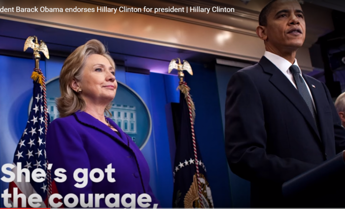 [VIDEO] Obama dedica emotivas palabras para respaldar a Clinton como candidata presidencial