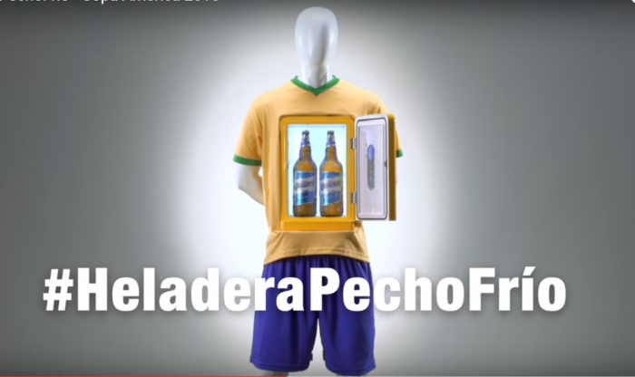 [VIDEO] La burla de un comercial de cerveza argentina por la eliminación de Brasil de Copa América