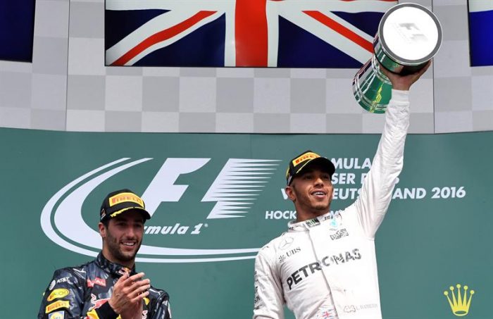 F1: Hamilton se impone en el Gran Premio de Alemania