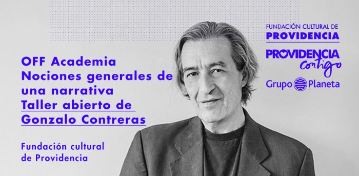 Taller gratuito de literatura con Gonzalo Contreras en Fundación Cultural de Providencia, 7 de julio