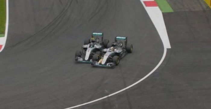 F1: Hamilton gana con un adelantamiento épico a Rosberg en la última vuelta
