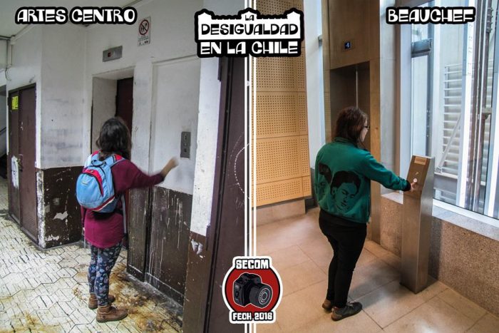 [VIDEO] El fotorreportaje que busca evidenciar los contrastes entre facultades de la Universidad de Chile