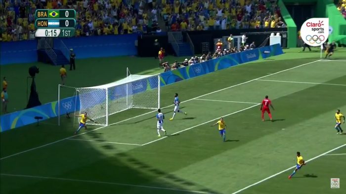 [VIDEO] La goleada de Brasil a Honduras y el gol más rápido en los Juegos Olímpicos de Neymar