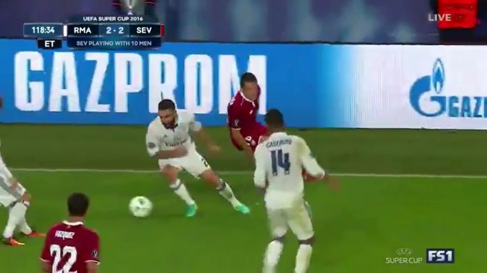 [VIDEO] El golazo de Dani Carvajal que le dio la victoria al Real Madrid en la Supercopa de Europa