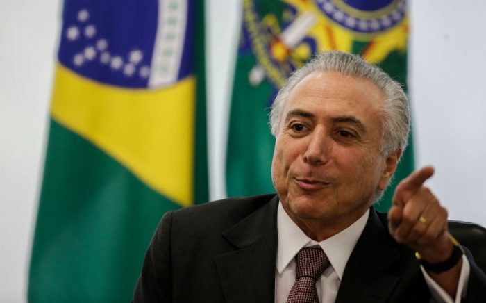 Michel Temer confirma el fin del Brasil «bolivariano»