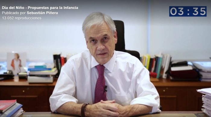 [VIDEO] Sebastián Piñera y crisis en el Sename: «Las prioridades del Estado han estado lejos de las necesidades de los niños»