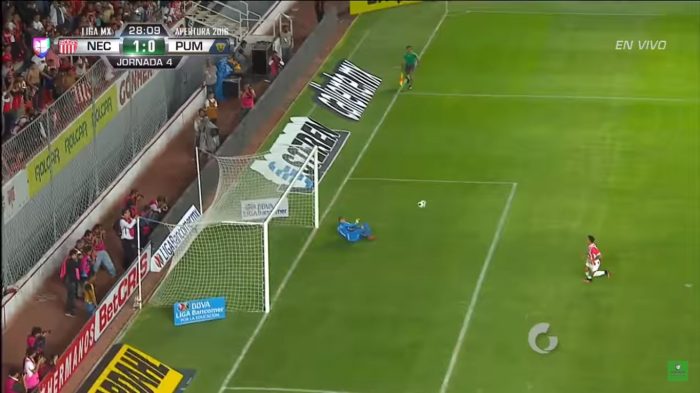 [VIDEO] El primer gol de Edson Puch en México fue este perfecto penal «a lo Alexis»