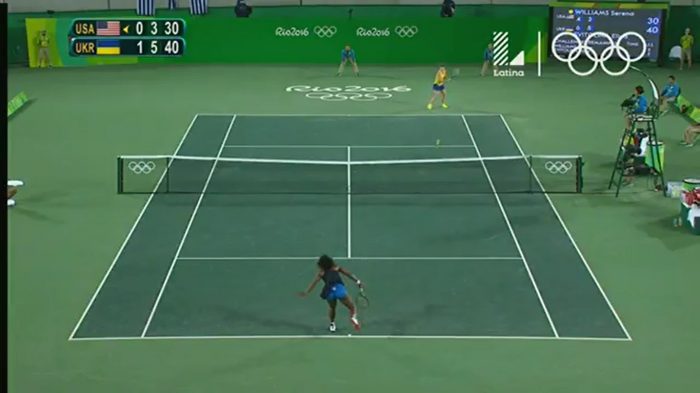 [VIDEO] Así fue la eliminación de Serena Williams del torneo olímpico de tenis