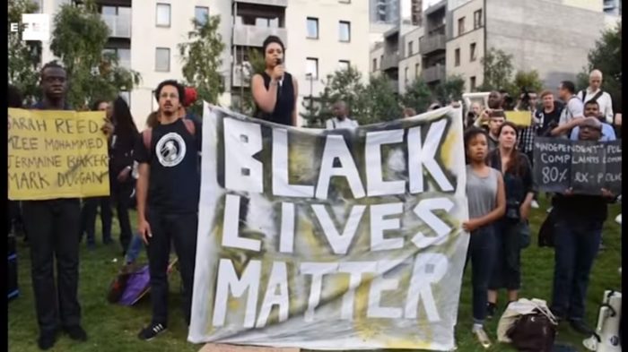 [VIDEO] Activistas británicos se suman al movimiento #BlackLivesMatter