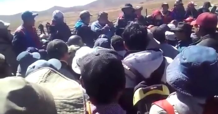 [VIDEO] Se viraliza video de los minutos previos antes del asesinato al viceministro de Bolivia