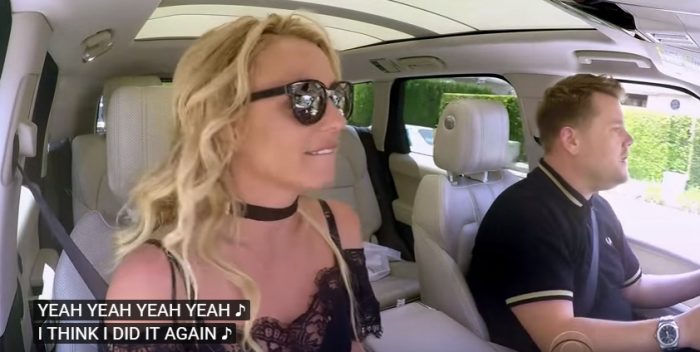 [VIDEO] El Carpool Karaoke de Britney Spears