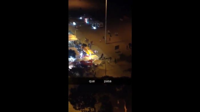 [VIDEO] Intentaron hacer un «flashmob» y desataron el pánico al ser confundidos con terroristas en España