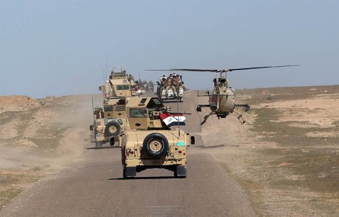 Las fuerzas kurdas lanzan una ofensiva contra el EI al noreste de Mosul