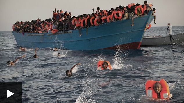[VIDEO] 6500 migrantes a la deriva: así fue uno de los mayores rescates en el Mediterráneo