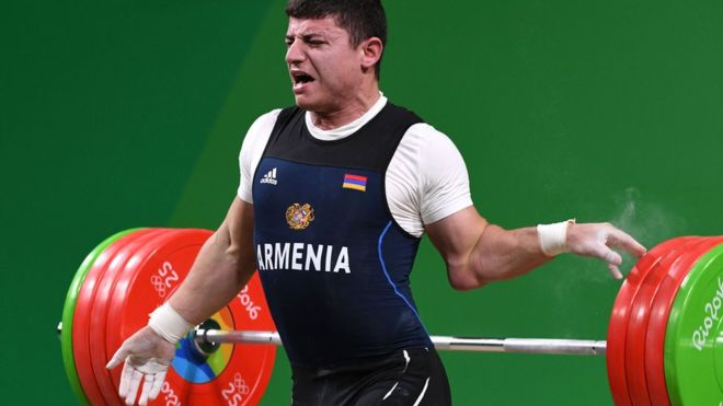 Río 2016: la escalofriante fractura de codo que terminó con el sueño olímpico del pesista Andranik Karapetyan