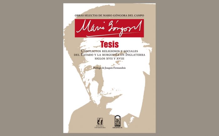 Gabriel Salazar presenta el libro «Tesis» de Mario Góngora del Campo en Librería del GAM, 25 de agosto. Entrada liberada