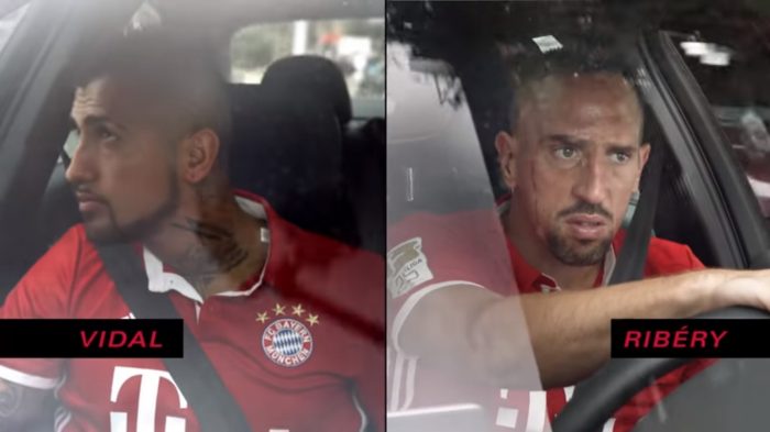 [VIDEO] Arturo Vidal y Franck Ribéry salen a buscar talentos por las calles de Nueva York en spot para lujosa marca de autos