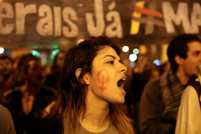 Miles de brasileños protestan en Sao Paulo contra el Gobierno de Michel Temer