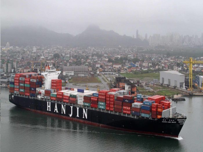 Acciones de séptima naviera del mundo se desploman en Asia luego que entrara en cesación de pagos