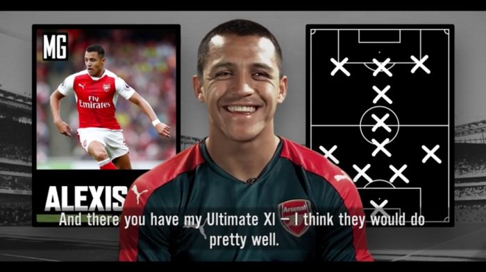[VIDEO] Sin chilenos, Alexis Sánchez armó el equipo ideal de todos los tiempos
