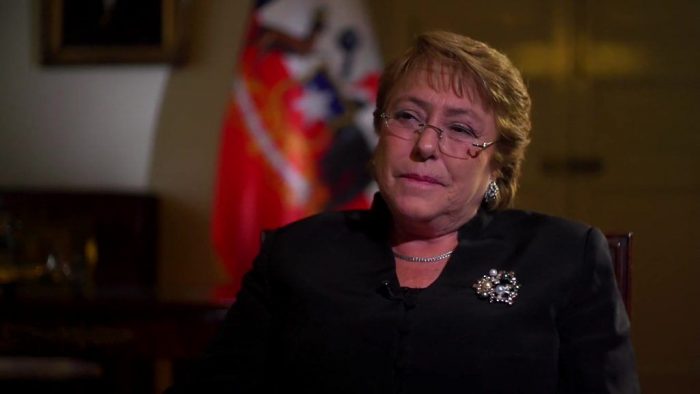 [VIDEO] Michelle Bachelet a la BBC: «Creo que la mayoría de los chilenos apoya la posibilidad de abortar como una decisión propia de la mujer»