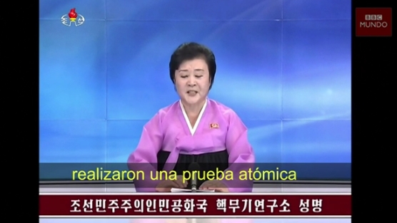 [VIDEO] Así anunció Corea del Norte su más reciente prueba nuclear