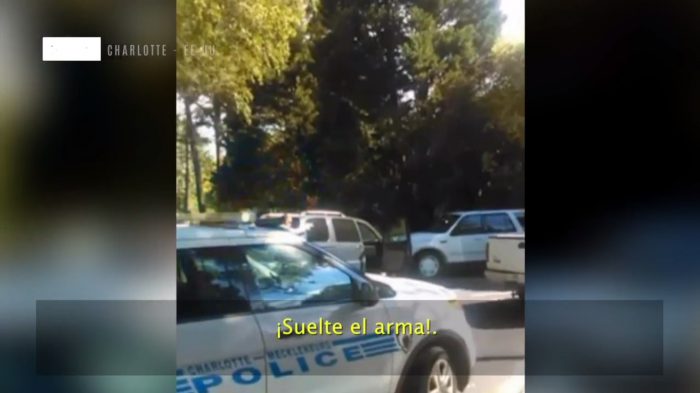 [VIDEO] Se difunde registro de la muerte del hombre afroamericano de Charlotte a manos de la policía en Estados Unidos