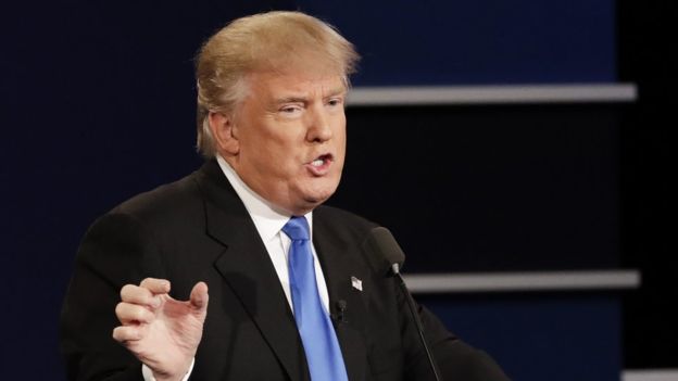 El candidato republicano Donald Trump se defendió diciendo que no merece las representaciones que se hacen de él. 