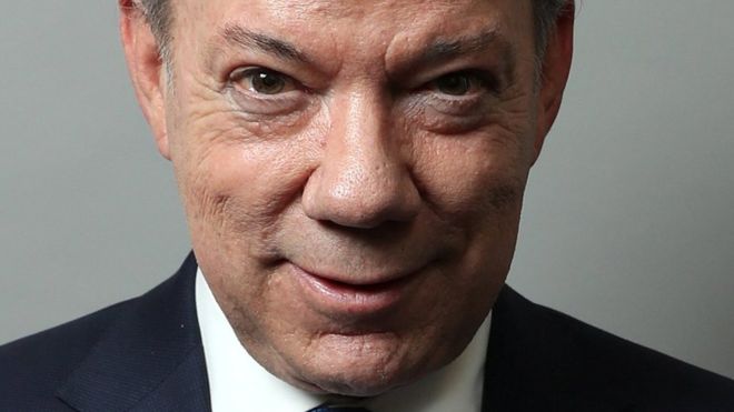Presidente de Colombia Juan Manuel Santos gana el premio Nobel de la Paz 2016