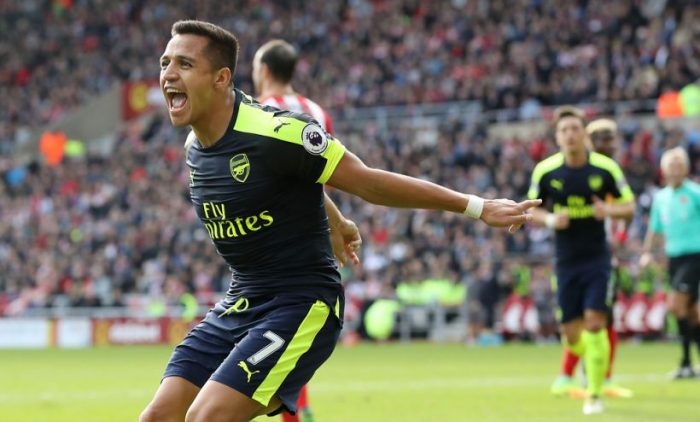 [VIDEO] Alexis vuelve a marcar en la goleada del Arsenal ante el Sunderland
