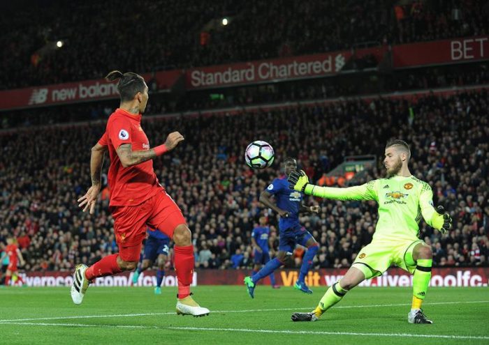 [VIDEO] La heroica atajada de David de Gea en el encuentro entre Liverpool y Manchester United