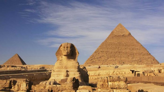 Confirman dos «anomalías» al interior de la Gran Pirámide de Keops