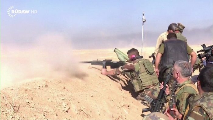 [VIDEO] Irak: primeras imágenes de la operación conjunta para recuperar Mosul de manos del autodenominado Estado Islámico
