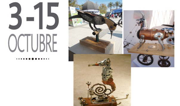Exposición de reciclaje artístico en Cava Fray Pedro Subercaseaux, 3 al 15 de octubre