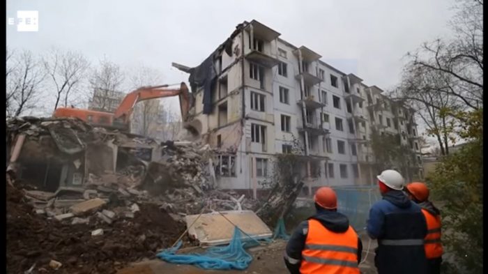 [VIDEO] Rusia derriba los «Khrushchyovka», símbolo de la política de vivienda soviética
