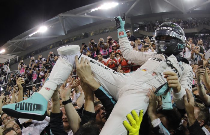 F1: Nico Rosberg, campeón del mundo tras acabar segundo en Abu Dabi
